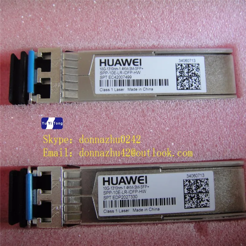 1 шт. оригинальный модуль Hua Wei 10G 10g-1310nm-1.4 km-sm-sfp + одномодовый трансивер SFP с портом
