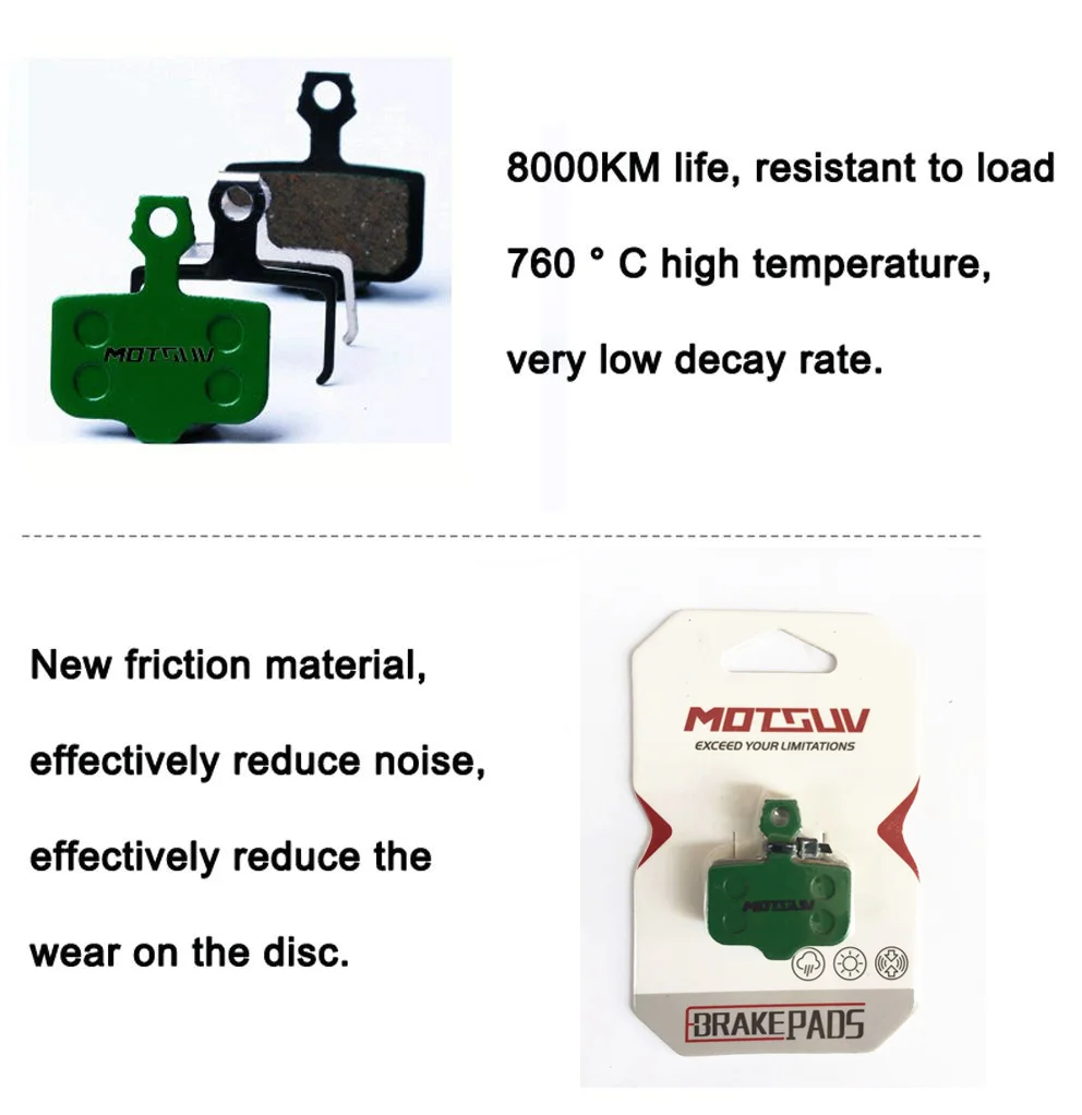 Велосипедные Керамические дисковые Тормозные колодки для гидравлического