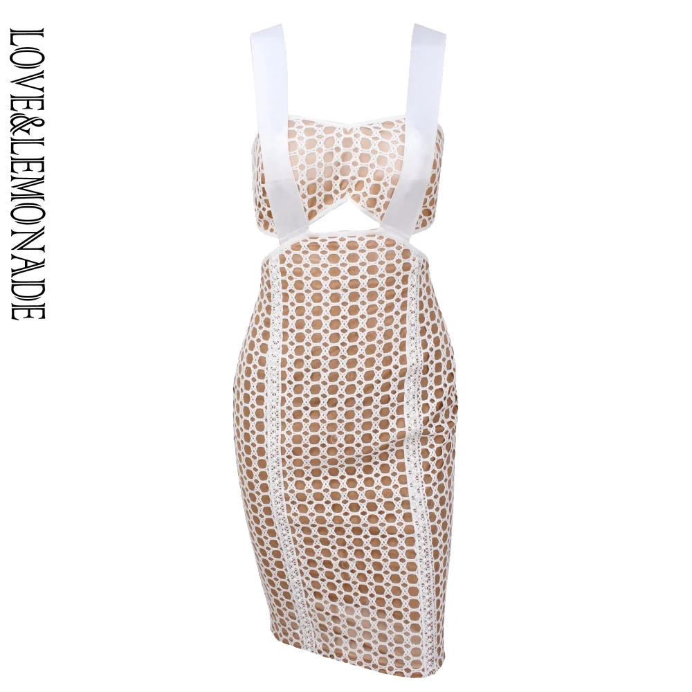Love & Lemonade белый кружевной платье с вырезами LM0261|dress dress dress|dresses sexy dressdresses |