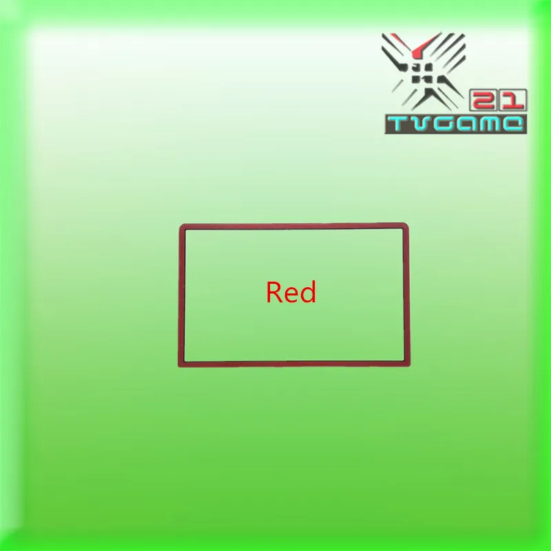 OEM красная/черная/синяя/белая пластиковая панель экрана для новых линз 3DS LL/XL |