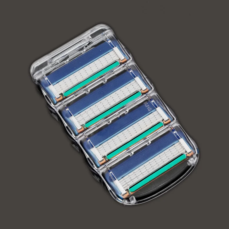 16 шт./упак. бритвенное лезвие для бритья Безопасная бритва кассета с лезвиями 5