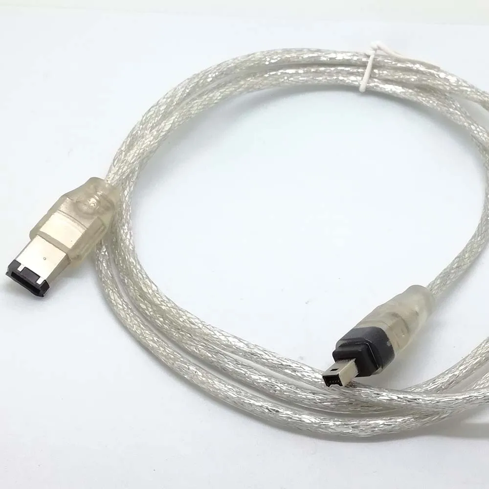 Пожарные провода 4 фута 1 2 м IEEE 1394 FireWire iLink DV кабель 6 контактов до Шнур Новый|ieee