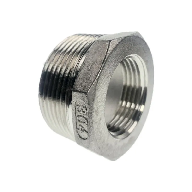 

304 Stainless Steel Reducer BSP Male to BSP Female Reducing Bush