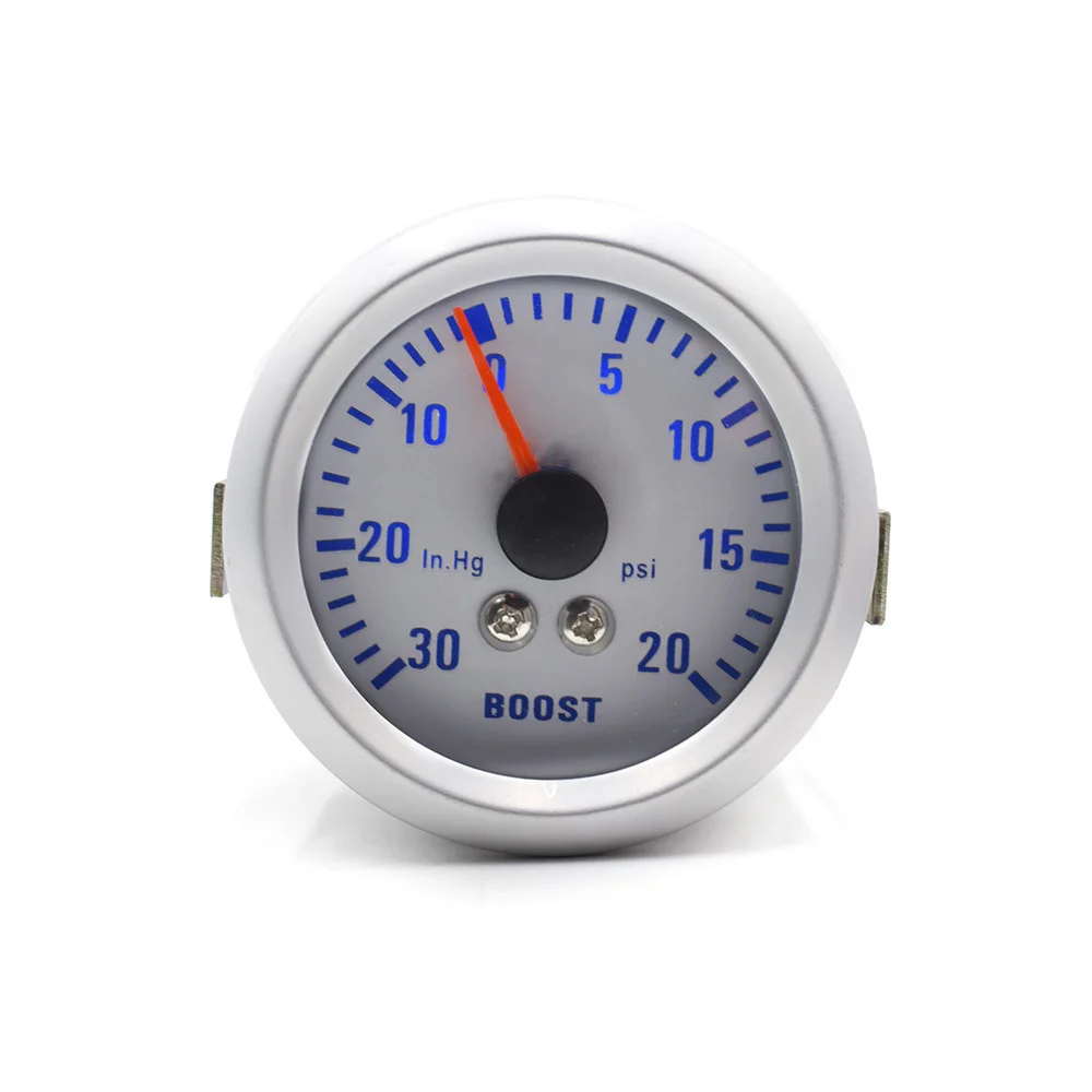 boost gauge psi 2 дюйма 52 мм авто boost вакуумметр воды датчик температуры масла датчик температуры датчик давления масла в метр тахометр RPM - Цвет: boost gauge psi