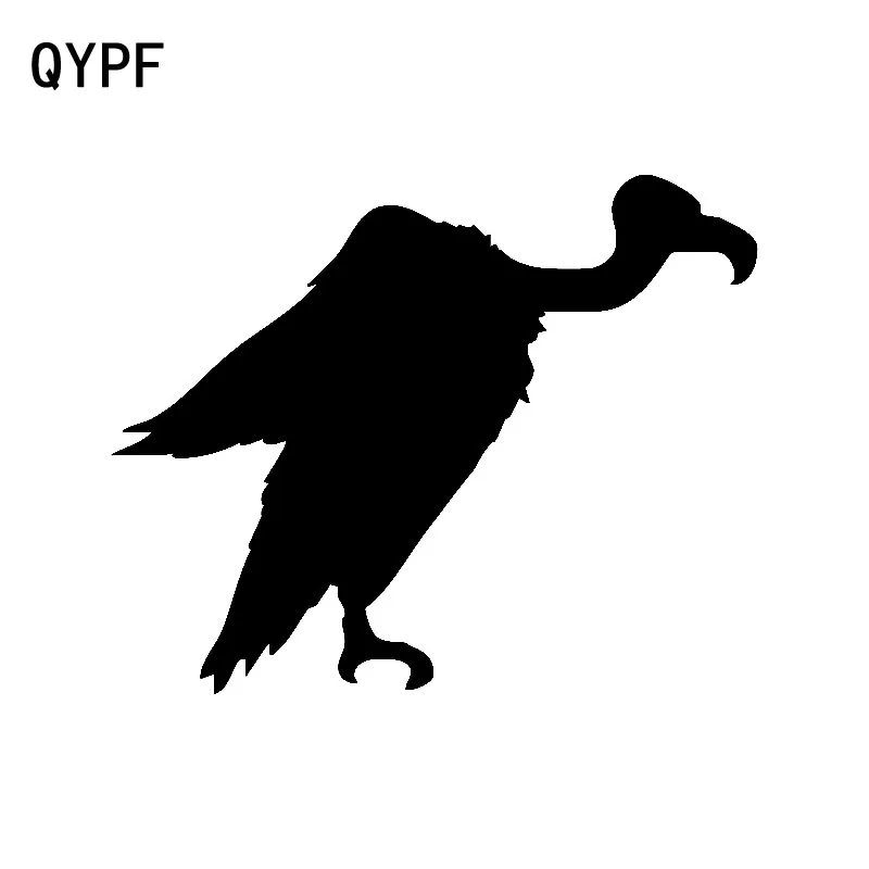 QYPF 14 2 см * 11 4 интересные животные птица виниловая наклейка автомобиля стикер