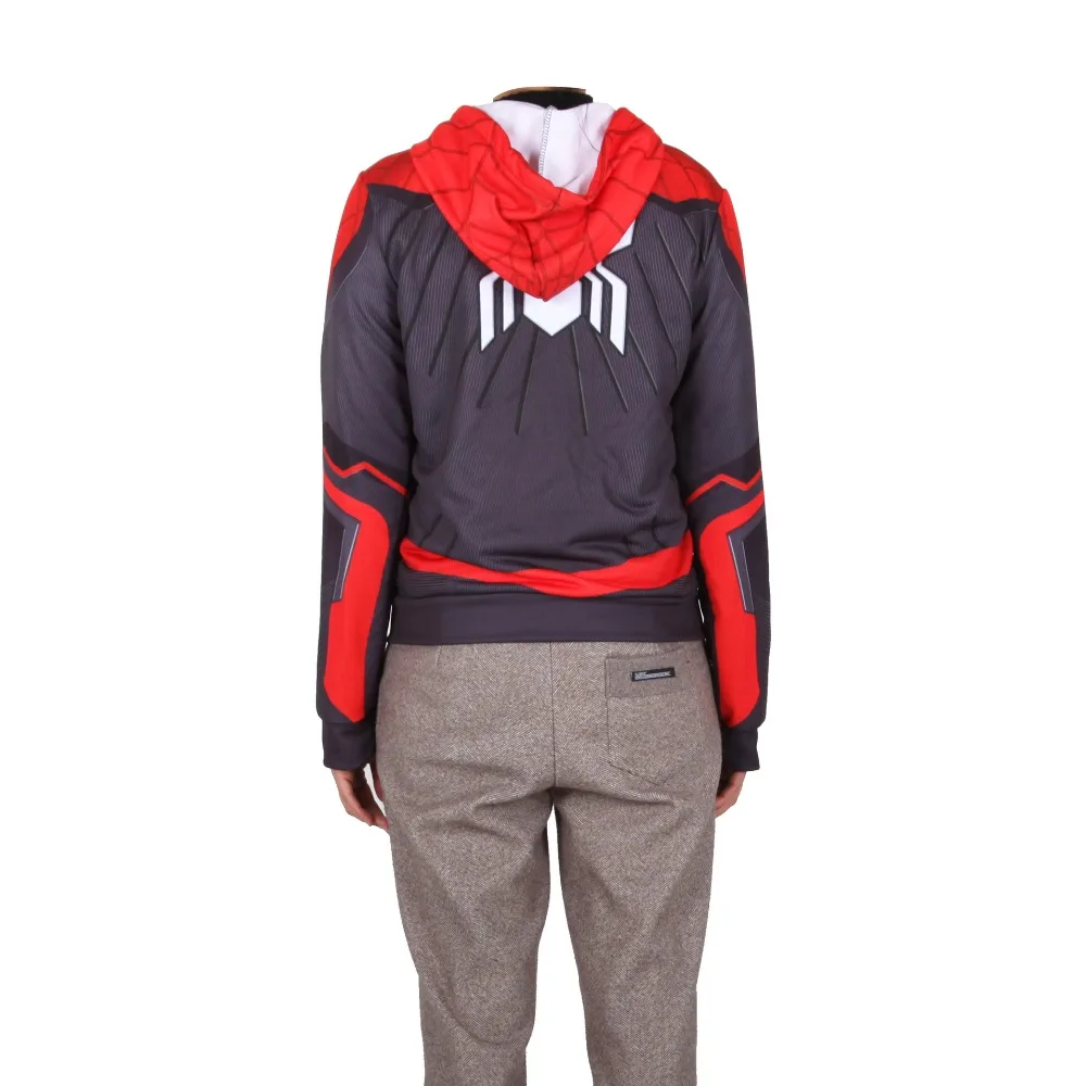 Человек паук: вдали от дома костюмы супергероя Гвен Стейси толстовки для косплея