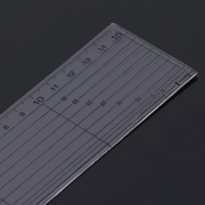 Выровненная линейка для шитья в стиле пэчворк стразы рукоделия 15 см|Швейные