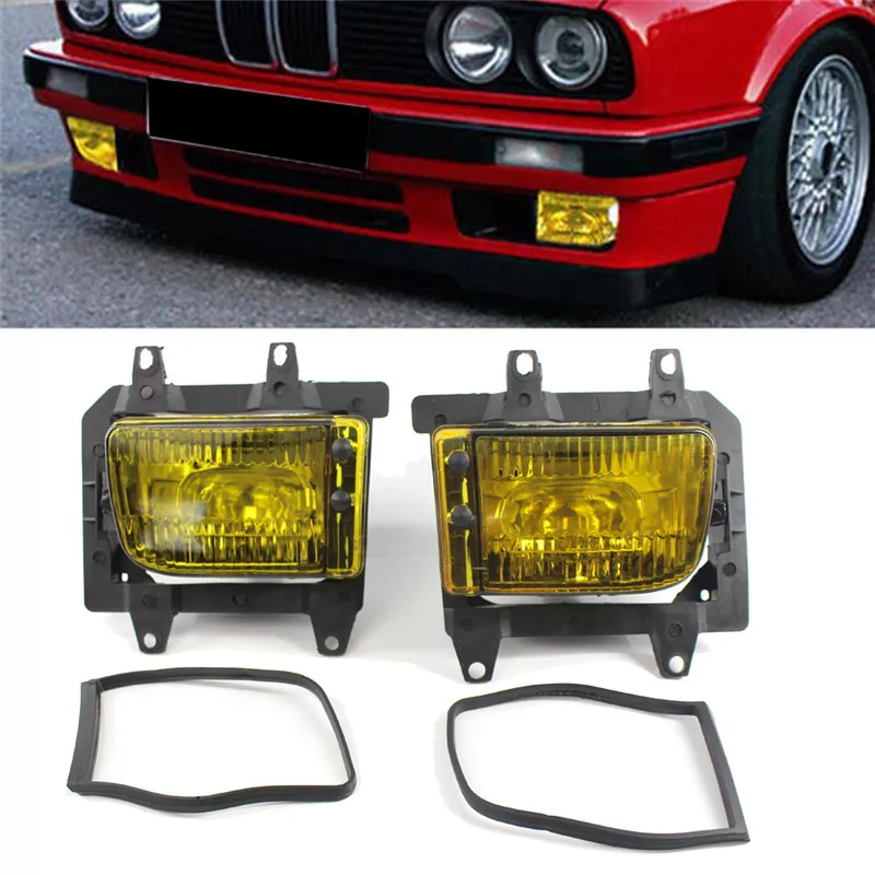 Новинка высокое качество 2 шт. супер яркие желтые противотуманные фары передний