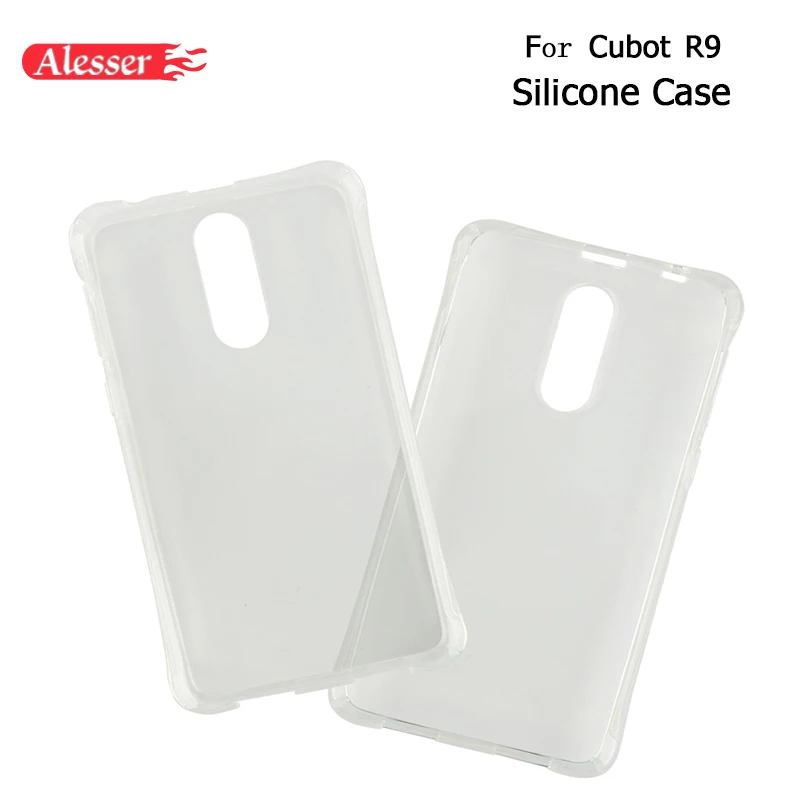 Alesser For Cubot R9 Silicone Case Soft Transparent Protective Back Cover Anti-knock Shell Phone Accessories Part |