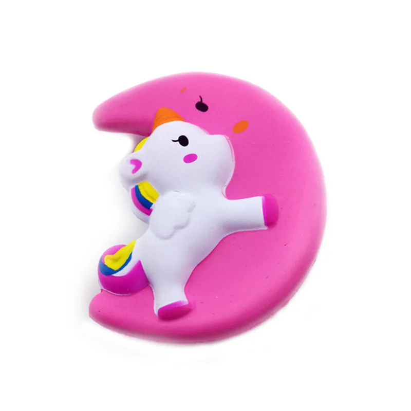 Kawaii бисквиты Squishies jumbo Squeeze Squishy восхитительный Единорог медленно поднимающийся Squeeze Ароматические антистрессовые игрушки для детей - Цвет: 11.5CM