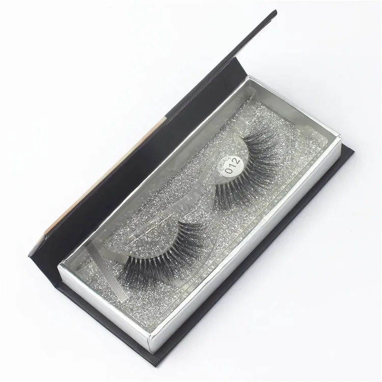 Очаровательные накладные ресницы из натуральной норки 1 пара Мягкие Накладные