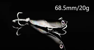 White Fish 20g Flurry, Супер длинная литая приманка для рыбалки, искусственная приманка, осенняя ловушка, 10 г, 15 г, 20 г - Цвет: White Fish 20g