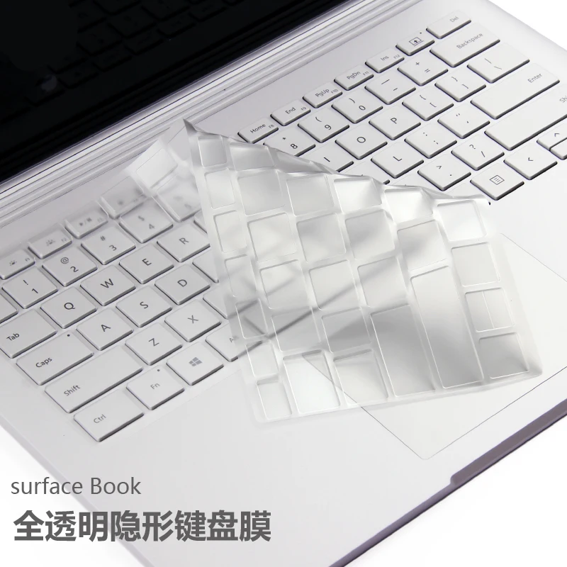 XSKN клавиатура кожи для microsoft Surface Book Surface 3 Pro 3 Pro 4 Тип крышка ультратонкий прозрачный ТПУ Водонепроницаемая прозрачная пленка