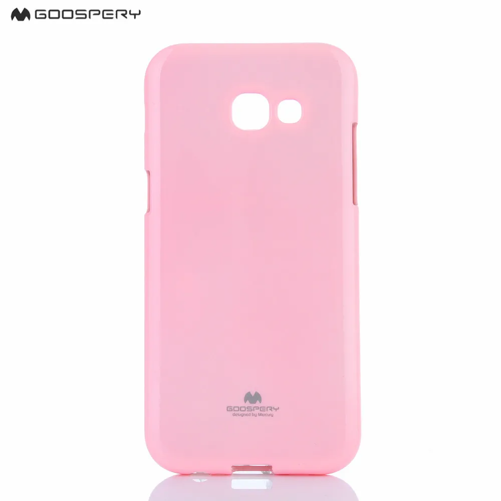 Розовый MERCURY GOOSPERY для samsung Galaxy A10 A20 A40 A70 A80 A60 модный Желейный флэш-порошок для samsung A6 A8 A7 A9 Plus Мягкий чехол - Цвет: Розовый