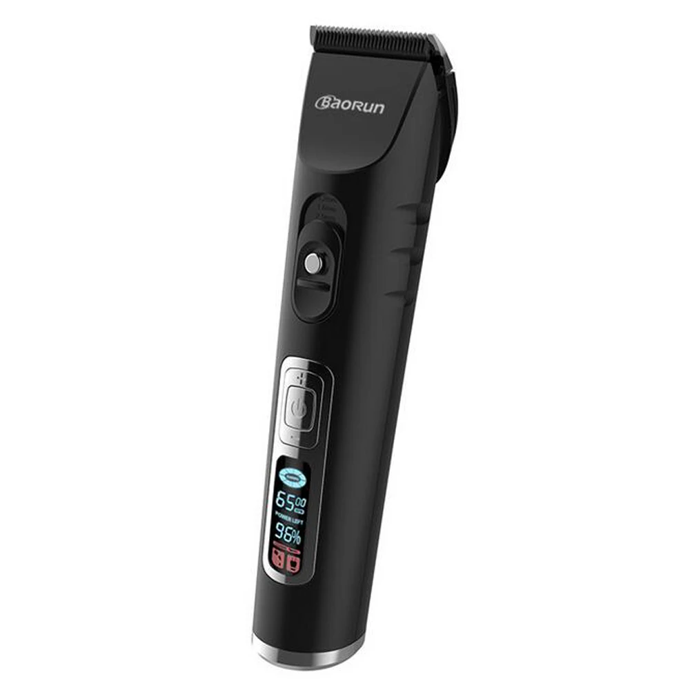BaoRun A10S Hair Clippers Men Barber Professional Full Set Electric Trimmer Beard Razor Titanium Cutter LCD Haircut Machine | Бытовая