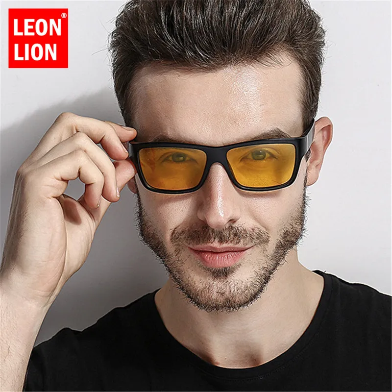 LeonLion 2021 Модные Классические поляризованные солнцезащитные очки мужские