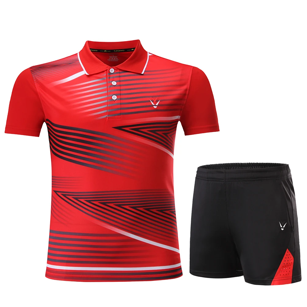 Новая Спортивная одежда для бадминтона женщин и мужчин костюм тенниса