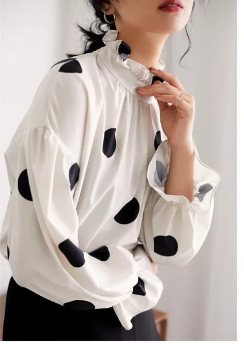 Colorfaith Новый Для женщин блузки и рубашки 2019 сезон: весна–лето ретро дамы