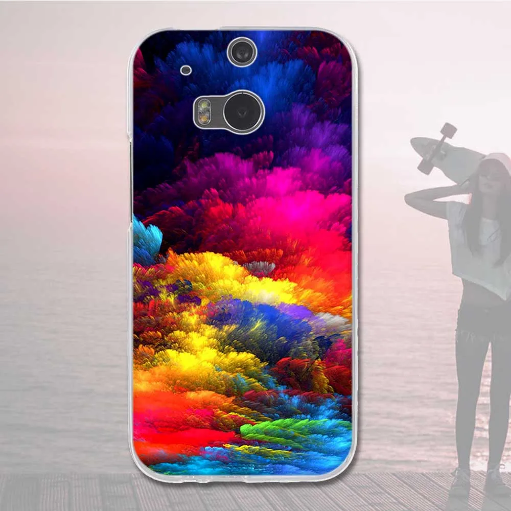 Case For HTC One M8 Soft Silicone Cover for M8S TPU Back Phone Shells Coque Capa Fundas M 8 Bags | Мобильные телефоны и