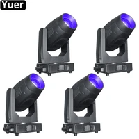 4pcslot 500w led frame profile moving head light fast silent 4 facet prism clear rotating gobo flame or water special effect