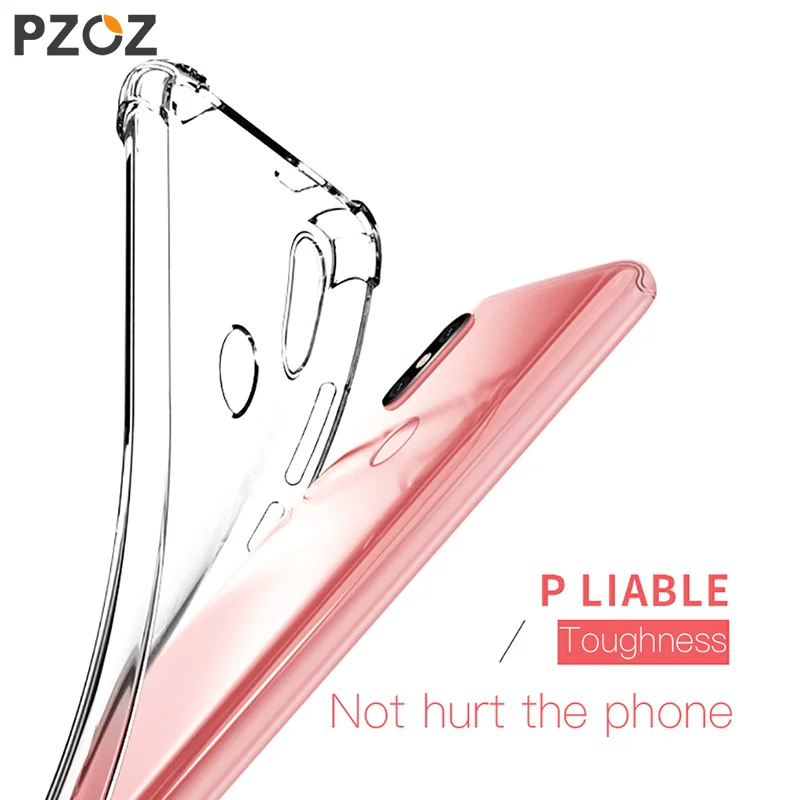 PZOZ для Xiaomi mi Note 10 Pro CC9 Pro CC9e A2 lite 9 SE PocoPhone F1 Red mi Note 7 6 Plus Защитный Силиконовый противоударный чехол