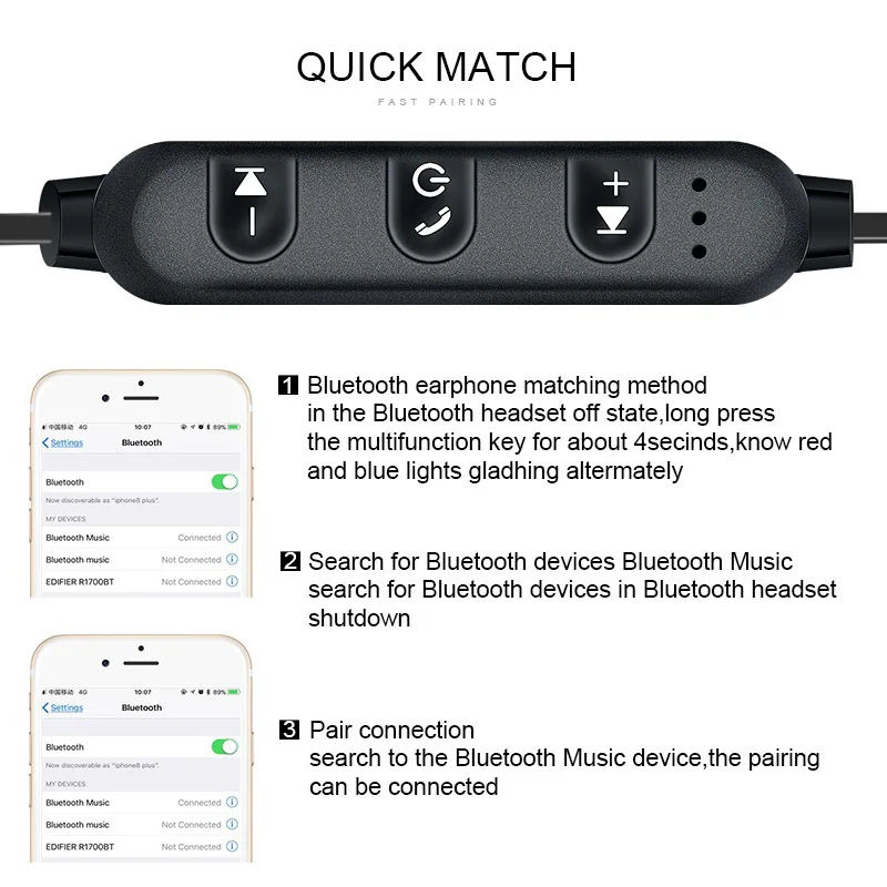 Гарнитура bluetooth наушники на голову для телефона мини V4.0 беспроводные bluetooth handfree Универсальные наушники для всех телефонов для iphone