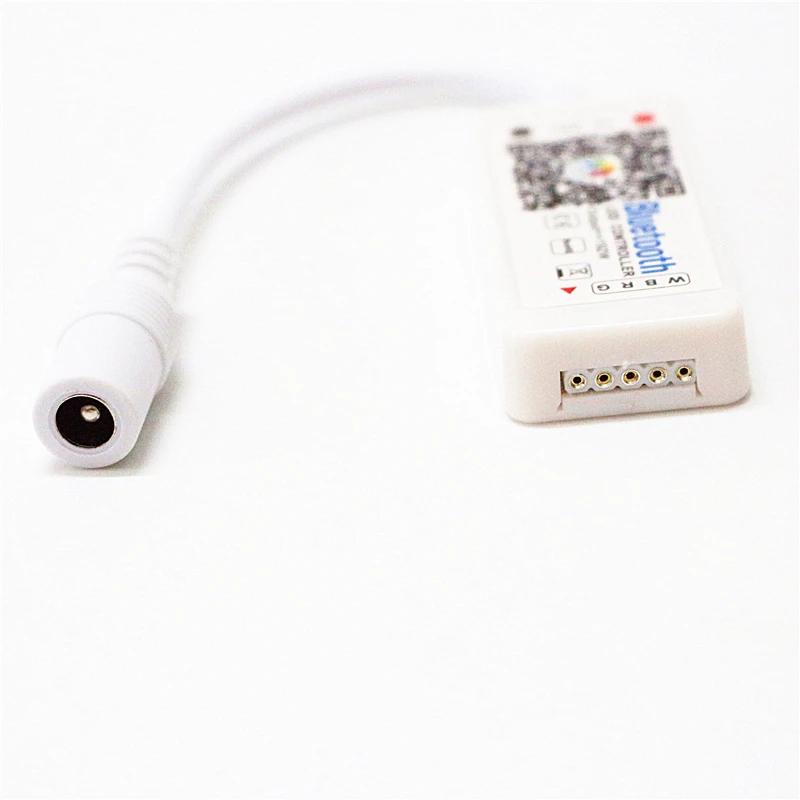 DC 5 В 12 В 24 В 5050 3528 RGB RGBW rgbww Светодиодные ленты света ИК-пульт IOS Android телефон приложение беспроводной Bluetooth, Wi-Fi мини-контроллер