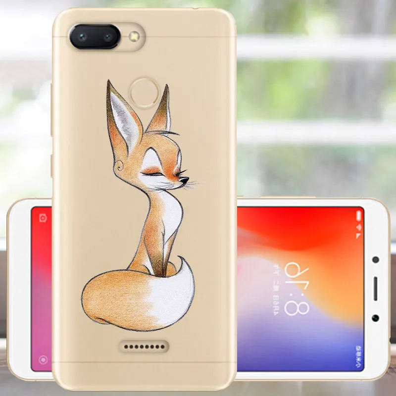 Защитный чехол FANATU для Xiaomi Redmi 6, мягкий силиконовый чехол с милым принтом, бампер для Redmi 6, чехол 5,45, чехол для Xiomi Redmi 6, чехол для телефона - Цвет: MYH