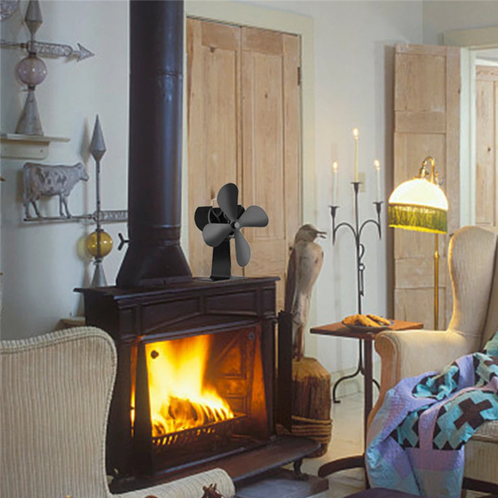 4-лезвие тепловой мощности древесноволокнистая плита вентилятор для