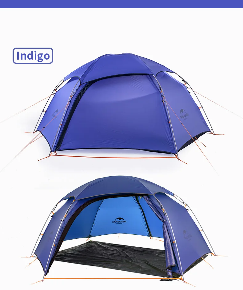 Naturehike облако пик Палатка Сверхлегкий два человека Кемпинг Туризм Открытый NH17K240-Y