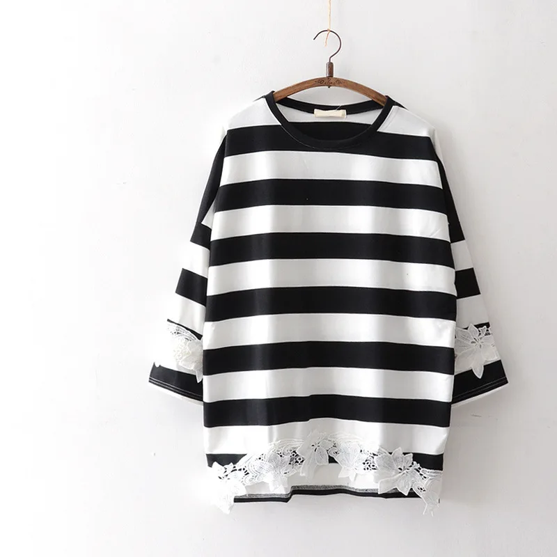 Футболки для кормящих мам кружевная повседневная одежда с длинными рукавами