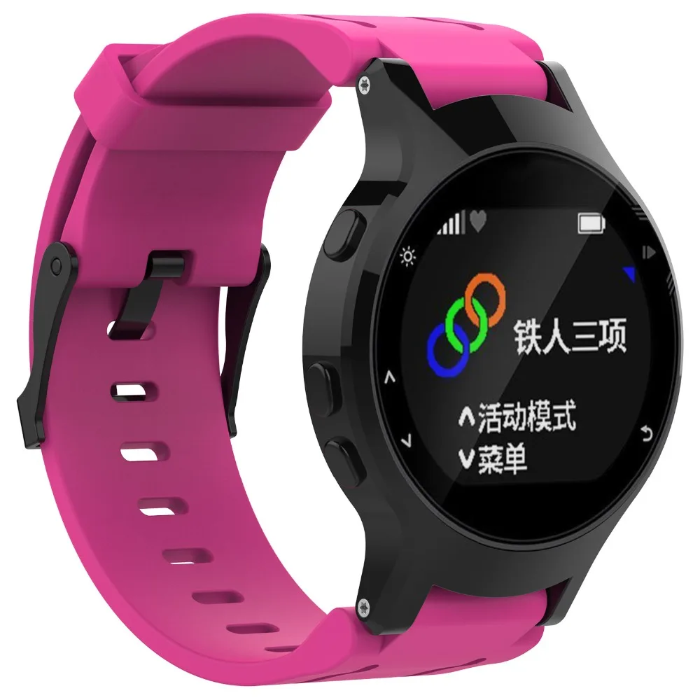 FIFATA для Garmin Forerunner 225 Цветной силиконовый ремешок спортивный сменный ремешок для наручных часов браслет аксессуары с инструментом