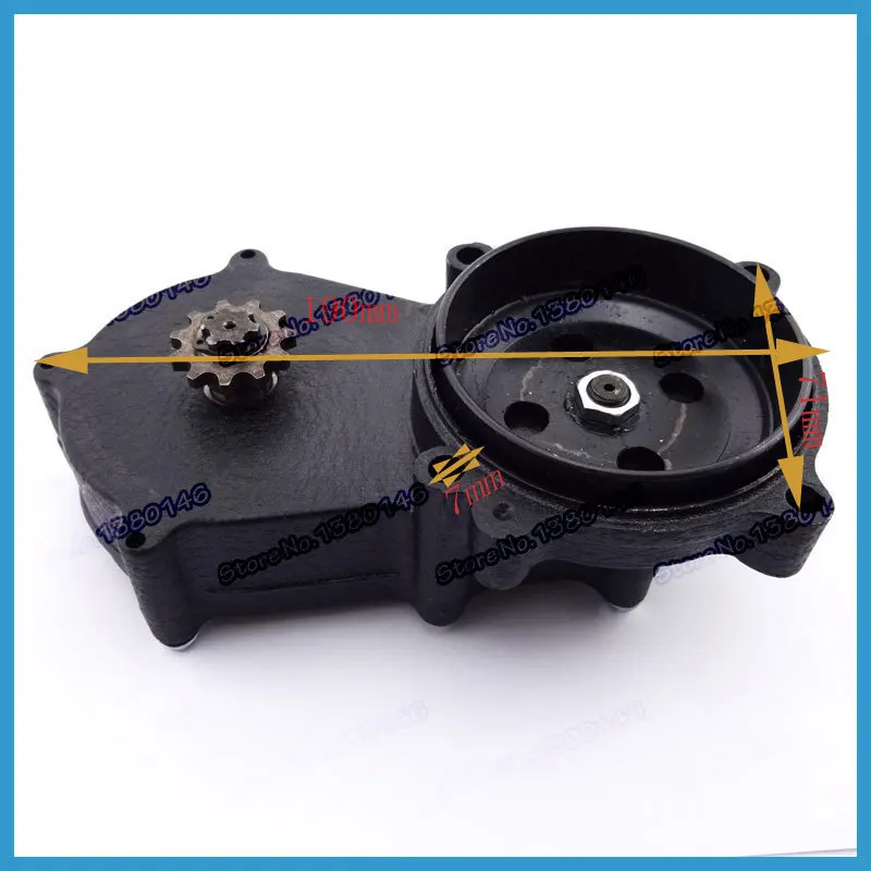 Двойная цепь сцепления барабана коробки передач для 47cc 49cc 2 тактный