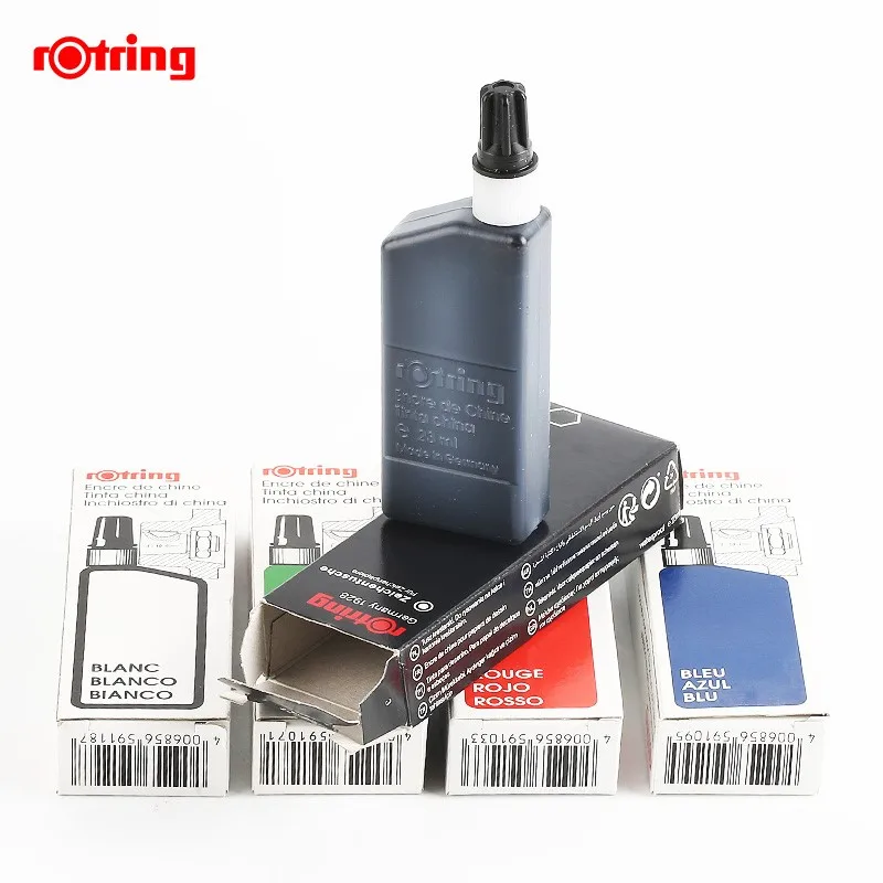 Rotring чернила для рисования Rotring изограф ручка рапидограф Ручка 23 мл