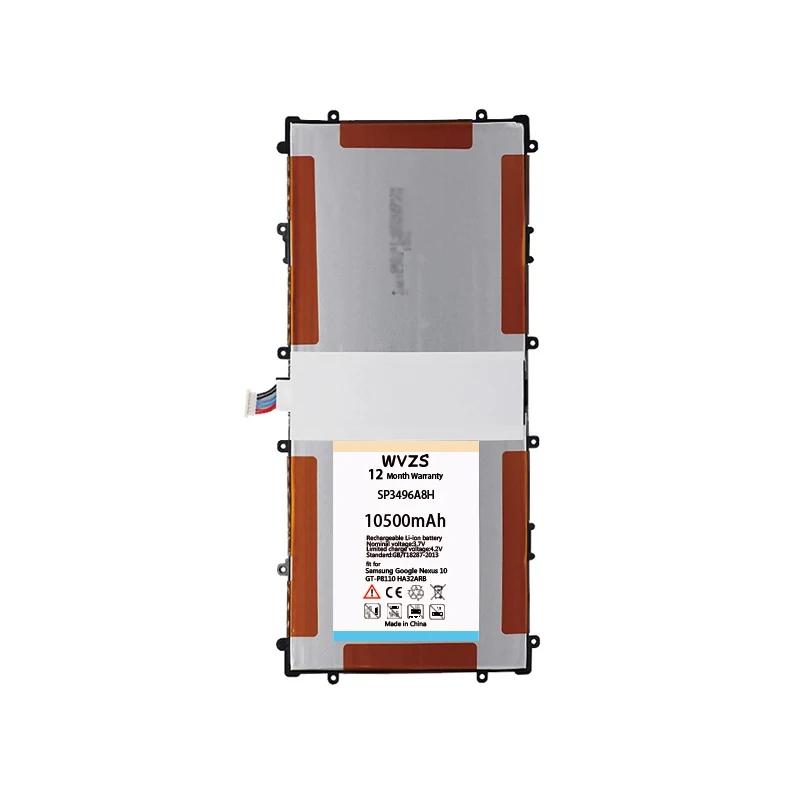 Wvzs 10500 мАч литий-полимерный аккумулятор для планшета SP3496A8H samsung Google Nexus 10 GT-P8110 HA32ARB