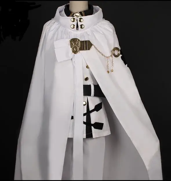 Сераф из конца косплей Mikaela Hyakuya cos белый|seraph of the end|seraph cosplaymikaela hyakuya |