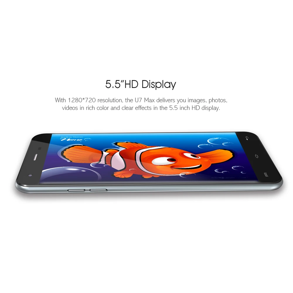 Оригинальный Oukitel u7 Max 3G мобильного телефона Android 7.0 mtk6580a 4 ядра сотовый телефон 1 ГБ