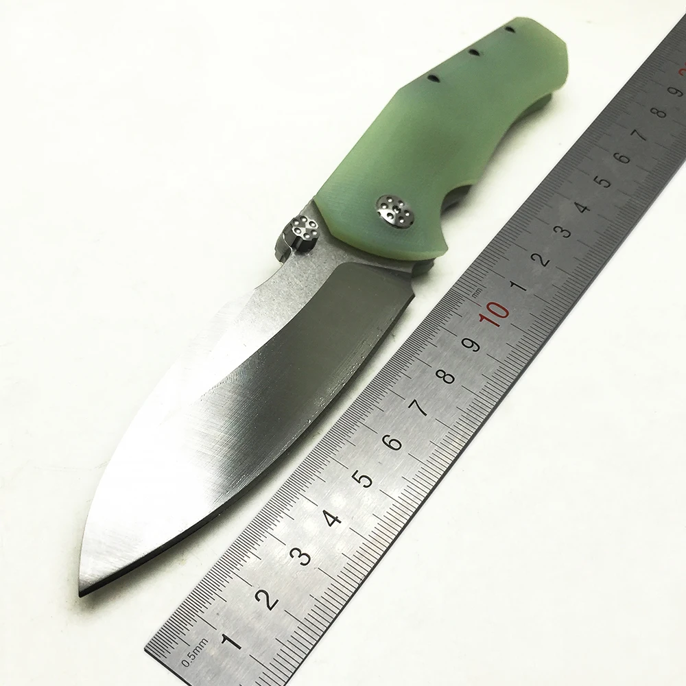 Тактический складной нож ZZSQ ZT0850 ZT D2 шарикоподшипниковая система с лезвием G10