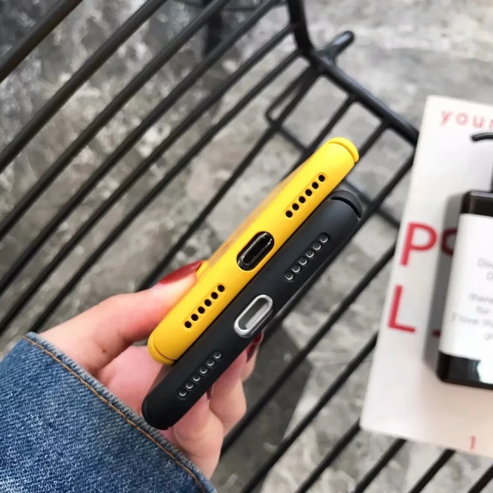 Модный Мягкий ТПУ силиконовый ультра тонкий чехол для iPhone X 7 8 Plus милые чехлы
