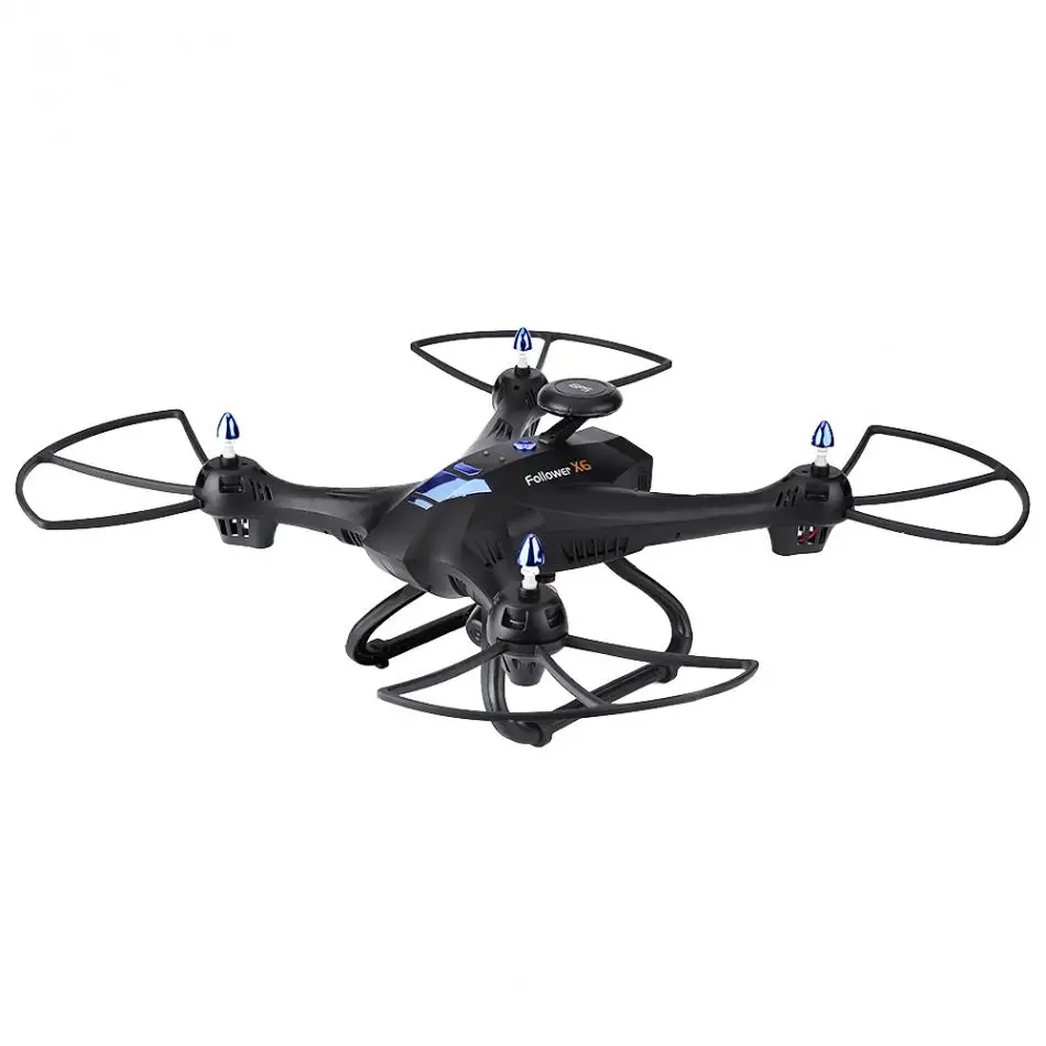 X183 wi fi квадрокоптер Дрон игрушка Высота удержания с 720 p HD камерой 2 4 ГГц один ключ