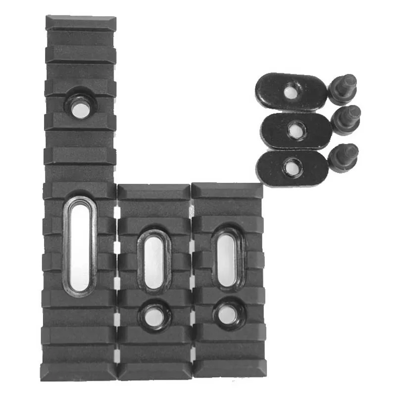 Hunting Rifle Gun Accessories Tactical Airsoft Paintball Polymer Handguard Weaver Picatinny Rail Scope Light Laser Mount Bases |