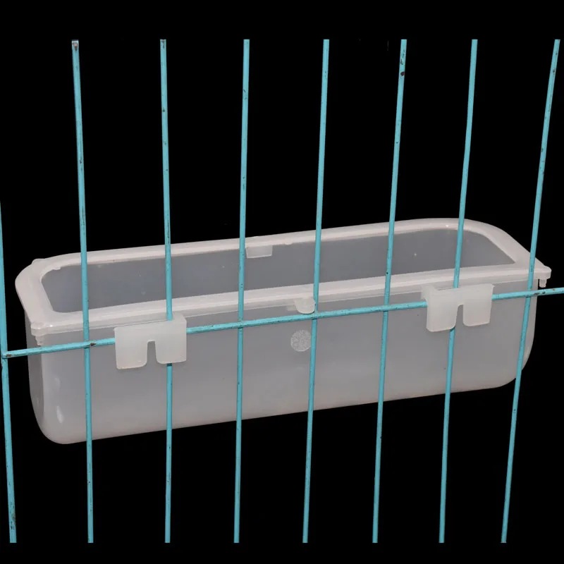 Кормушка для птиц 1 шт. кормушка голубей попугая пластиковая пищевая коробка в