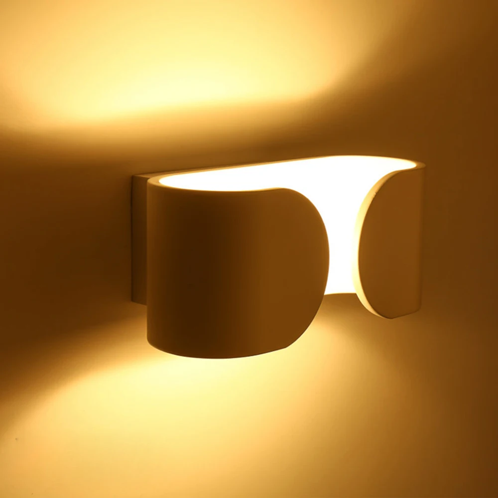 

Modern Indoor LED Wall Light Sconce Eye Protection Bedside Reading Lamp 85-265V Light Fixture Wall Lamp for Bedroom Living Room