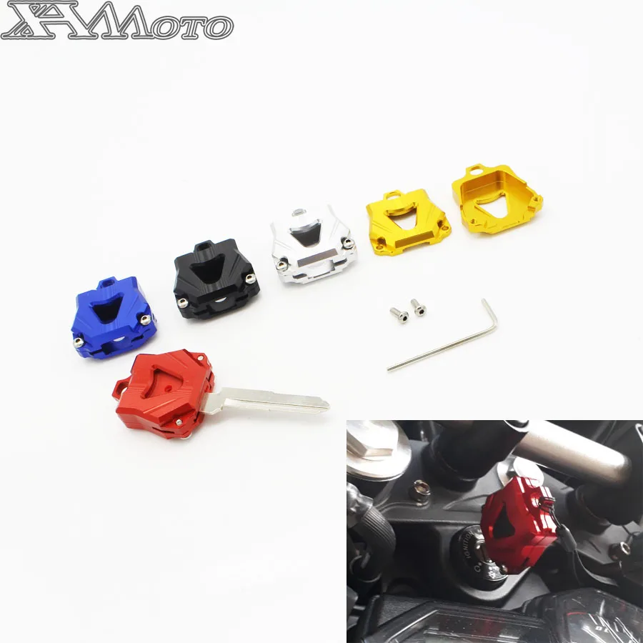 CNC ключ чехол Брелок украшение головы для Yamaha YZF R1 R6 FZ1 FZ6 фазер MT 07 09 03 аксессуары
