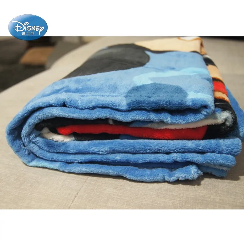 Disney большой Микки Маус коралловый флис Мальчики Лето спальный чехол одеяло пледы 100x140 см на кровать диван
