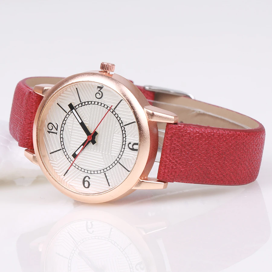 

2018 YUSHENG Geneva Top Brand Watches Women Casual Numeral Watch For Men Women PU Leather Band Quartz Wrist Watch relogio Clock