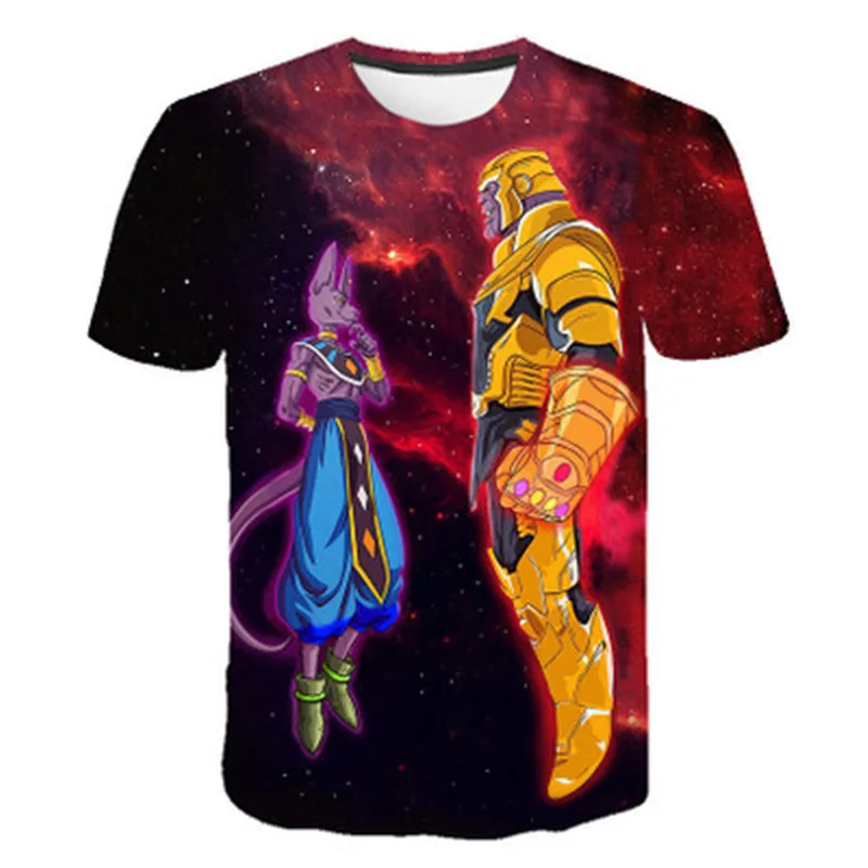 TS3210 Новинка года, Детская футболка с 3d принтом Dragon Ball DBZ Bulma Super Saiyan vegeta футболка с японским аниме летняя модная детская футболка - Цвет: TS3210