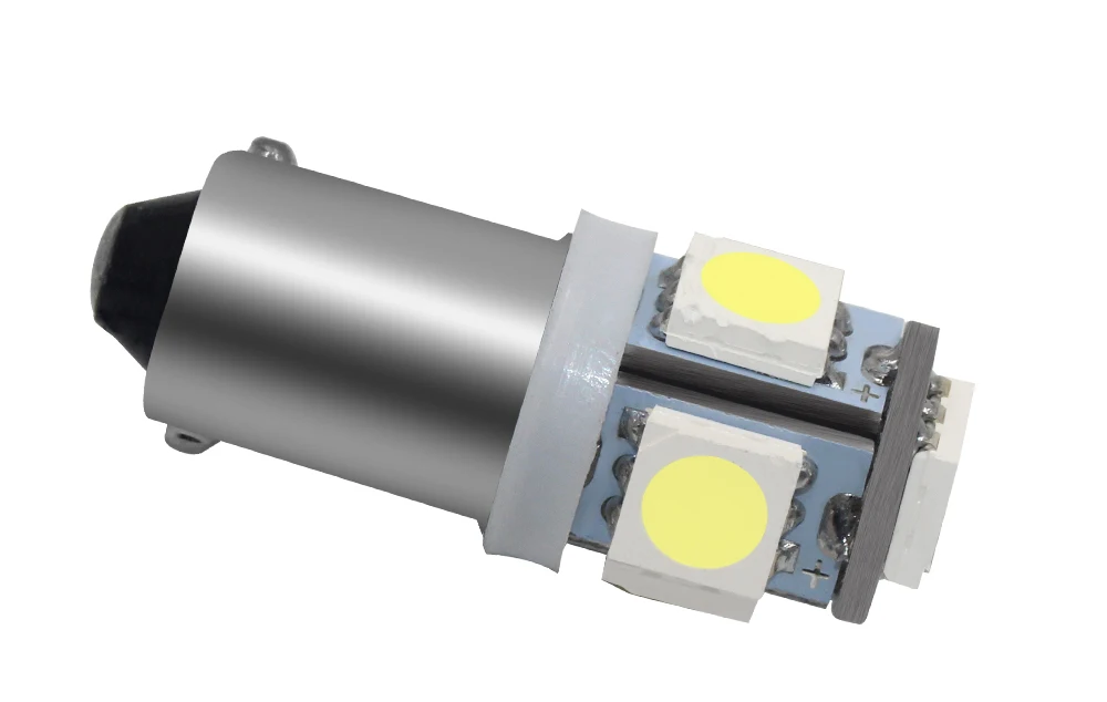 Автомобильные габаритные лампы Ba9s T4w 5050 SMD 5 светодиодный башенный 96 люмен автоматический клиновой маркер светильник светодиодный лампочка 12 В постоянного тока Белый Синий Желтый Красный 1 шт