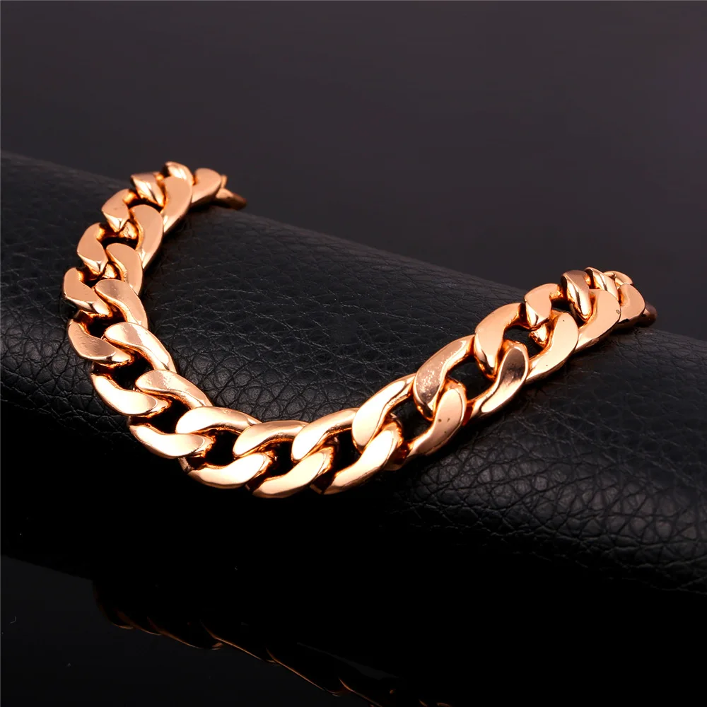 Мужской браслет цепочка из панцирного плетения 11 мм|curb chain bracelet|bracelet men jewelrychain