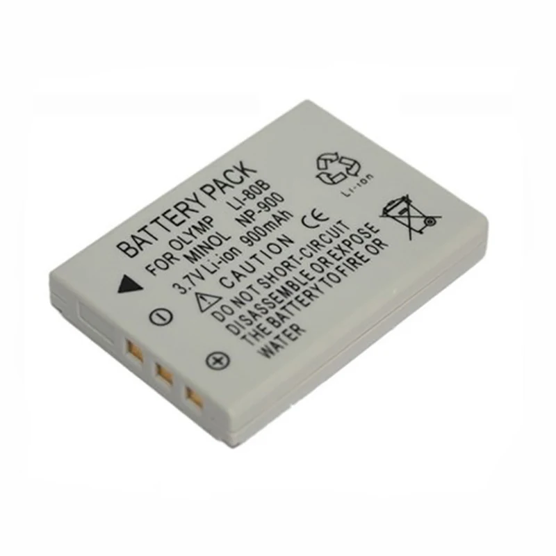 LPD 900 мАч 100% новый запасной аккумулятор камеры для Olympus Li80B Li-80B NP-900 T100 X960 T-100 X-960 DC C500